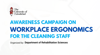 Awareness Campaign on Workplace Ergonomics for Cleaning Staff