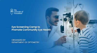 Eye Screening Camp to Promote Community Eye Health