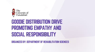Goodie Distribution Drive: Promoting Empathy and Social Responsibility