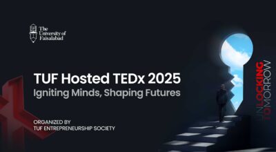 TUF Hosted TEDx 2025 — Igniting Minds, Shaping Futures