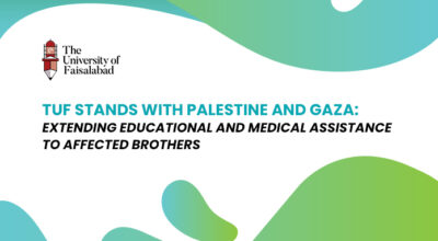 TUF Stands with Palestine and Gaza: Extending Educational and Medical Assistance