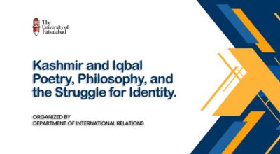 Kashmir and Iqbal: Poetry, Philosophy & Identity