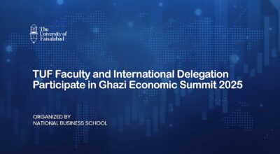 TUF Faculty Join Ghazi Economic Summit 2025