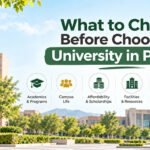 What to check before choosing a university in Pakistan