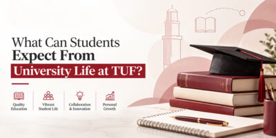 University life at TUF with quality education and student growth